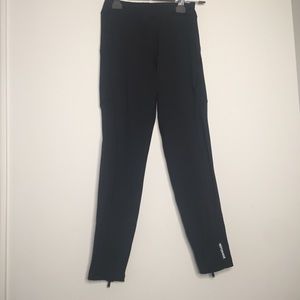 Reebok Capri Zipper Leggings size Small